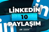 ⭐10 Linkedin Paylaşım - HIZLI⭐
