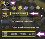 10 Madalya- 5,200 Saat -TÜRKİYE Açıklama Dikkat