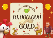 ⭐️ 10. milyon altın +40 level üstü ⭐️
