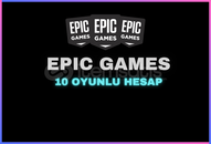 10 OYUNLU EPIC GAMES HESABI