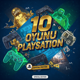 10 OYUNLU PSN HESABI + GARANTİ PS4/PS5