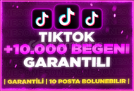 ⭐[10 POST] TİKTOK 10000 BEĞENİ⭐