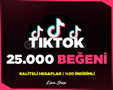 ⭐[25 POST] TİKTOK 25000 GERÇEK BEĞENİ⭐