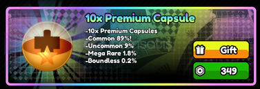 10 Premium Capsule | All Star Tower Defense X