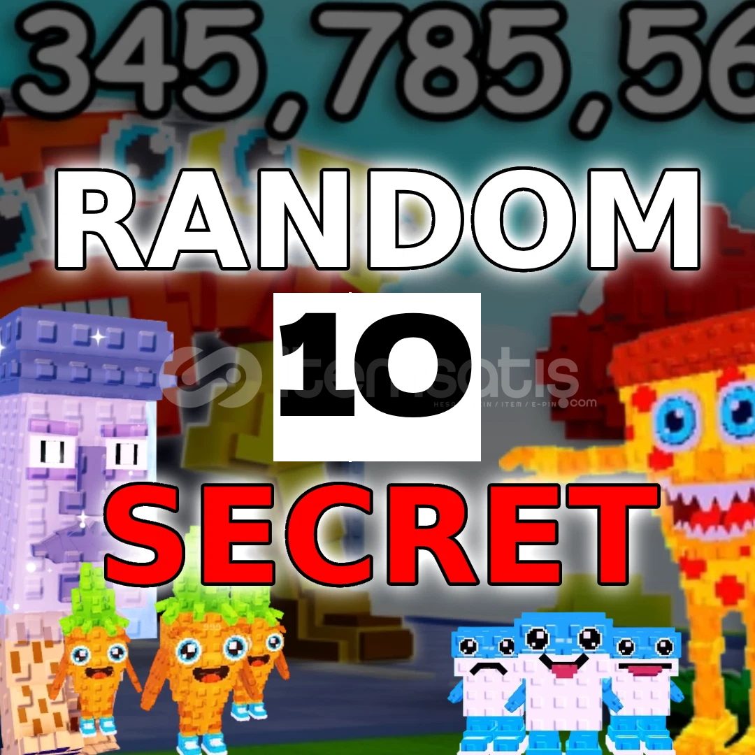 10 RANDOM SECRET 10 RANDOM SECRET
