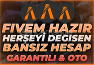 [10 RC] FiveM Bansız Fresh Hazır Hesap⭐