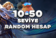 MLBB 10-50 Seviye Random Hesap