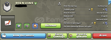 10 SEVİYEYE ÇOK AZ KALMIŞ REQ KLANIM