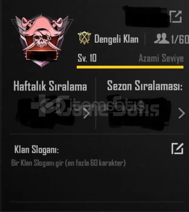 10 SV İSİM AKTİF KLAN SERİ TESLİMAT NOKTASI 10 SV İSİM AKTİF KLAN SERİ TESLİMAT NOKTASI