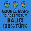 10 TÜRK GOOGLE MAPS YORUM (GARANTİ)