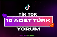 10 türk yorum TİK TOK -GARANTİLİ- 10 türk yorum TİK TOK -GARANTİLİ-