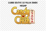 Emek 10 Yıllık 11704 Level Candy Crush Sega