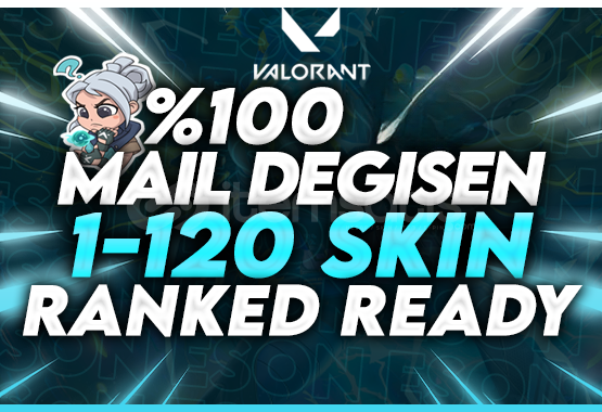 ⭐️%100 1-120 SKİN RANKED READY MAİL DEĞİŞEN⭐️ ⭐️%100 1-120 SKİN RANKED READY MAİL DEĞİŞEN⭐️