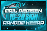 ⭐%100 10-20 SKİN VALORANT MAİL DEĞİŞEN⭐ 