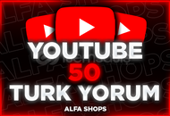 ⭐[%100 TÜRK) 50 YORUM YOUTUBE