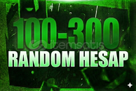 ⭐%100 100-300 Skin Garantili Random Hesap⭐