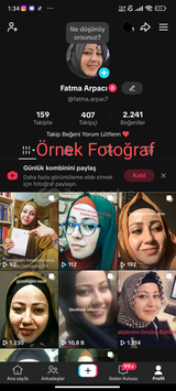 100-1000 Takipçi Arası Random Gerçek Hesaplar