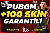 100-1750 Skin | Pubg Mobil Random Hesap