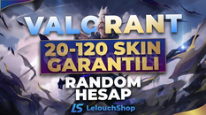 ✨[%100] 20-120 SKIN BANSIZ! RANDOM HESAP✨