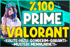%100❤️ Valorant Random [PRİME HESAP]⭐