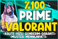 %100❤️ Valorant Random [PRİME HESAP]⭐