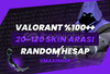 ⭐️[%100+] 20-120 SKIN RANDOM HESAP