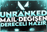 ⭐%100 20+ LVL RANKED HAZIR MAİL DEĞİŞEN⭐