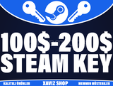 100$-200$ / 3920₺-7850₺ Garantili Steam Key
