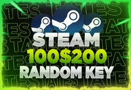 ⭐ 100$ - 200$ ⚡ (+4000₺) Steam Random Key
