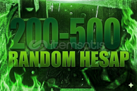 ⭐%100 200-500 Skin Garantili Random Hesap⭐