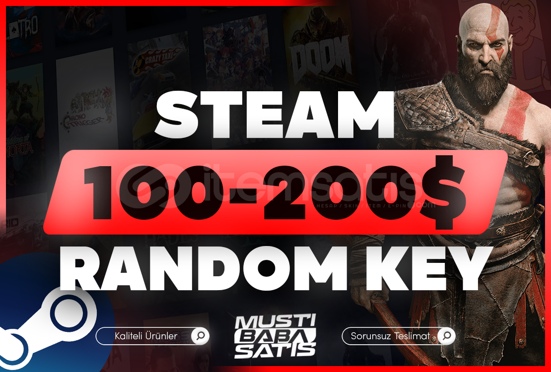 ⭐100$-200$ Steam Key + Garanti ⭐100$-200$ Steam Key + Garanti