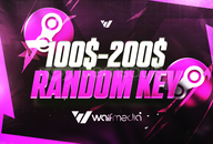 ☘️[100$ - 200$] Steam Random CD Key