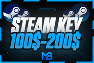 ⭐100$ - 200$⭐ STEAM RANDOM KEY