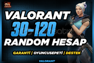 ⭐%100 30-120 Skin Garantili Random Hesap⭐
