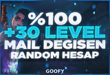 ⭐%100 30 LVL+ RANKED READY + MAİL DEĞİŞEN⭐