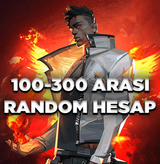 100-300 SKIN GARANTİLİ RANDOM HESAP