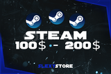 +100$ (3000₺) Steam Key / Garantili