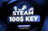 ⭐ 100$ (3500₺) Steam Key