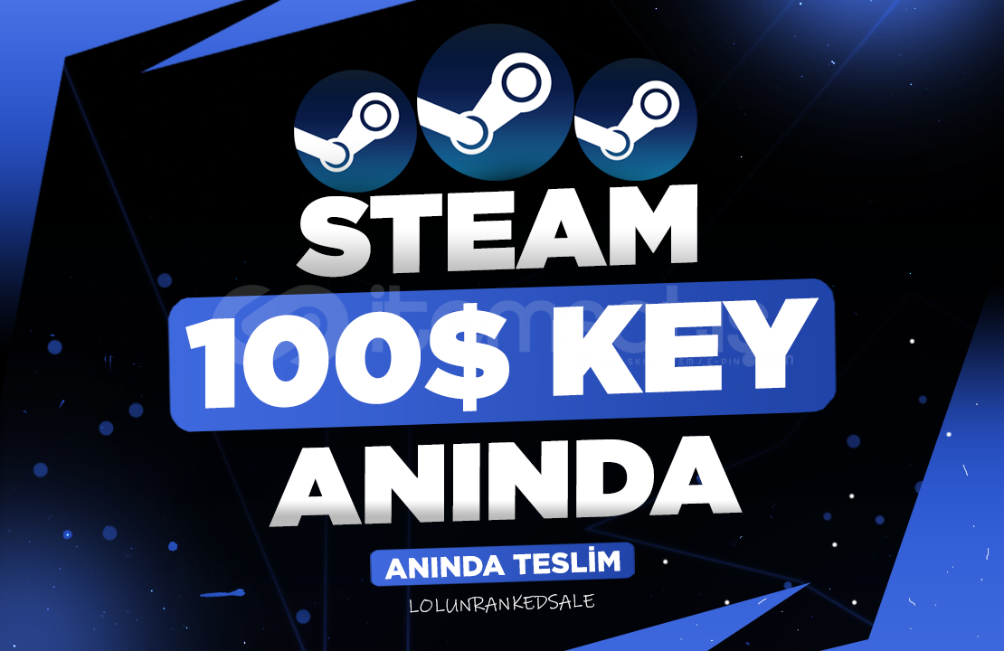 ⭐ 100$ (3500₺) Steam Key / Oto - Teslimat  ⭐ 100$ (3500₺) Steam Key / Oto - Teslimat