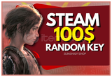 ⭐️100$ [3900₺] STEAM RANDOM KEY⭐️