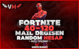 ⭐%100 40-120 SKİN FORTNİTE MAİL DEĞİŞEN HESAP