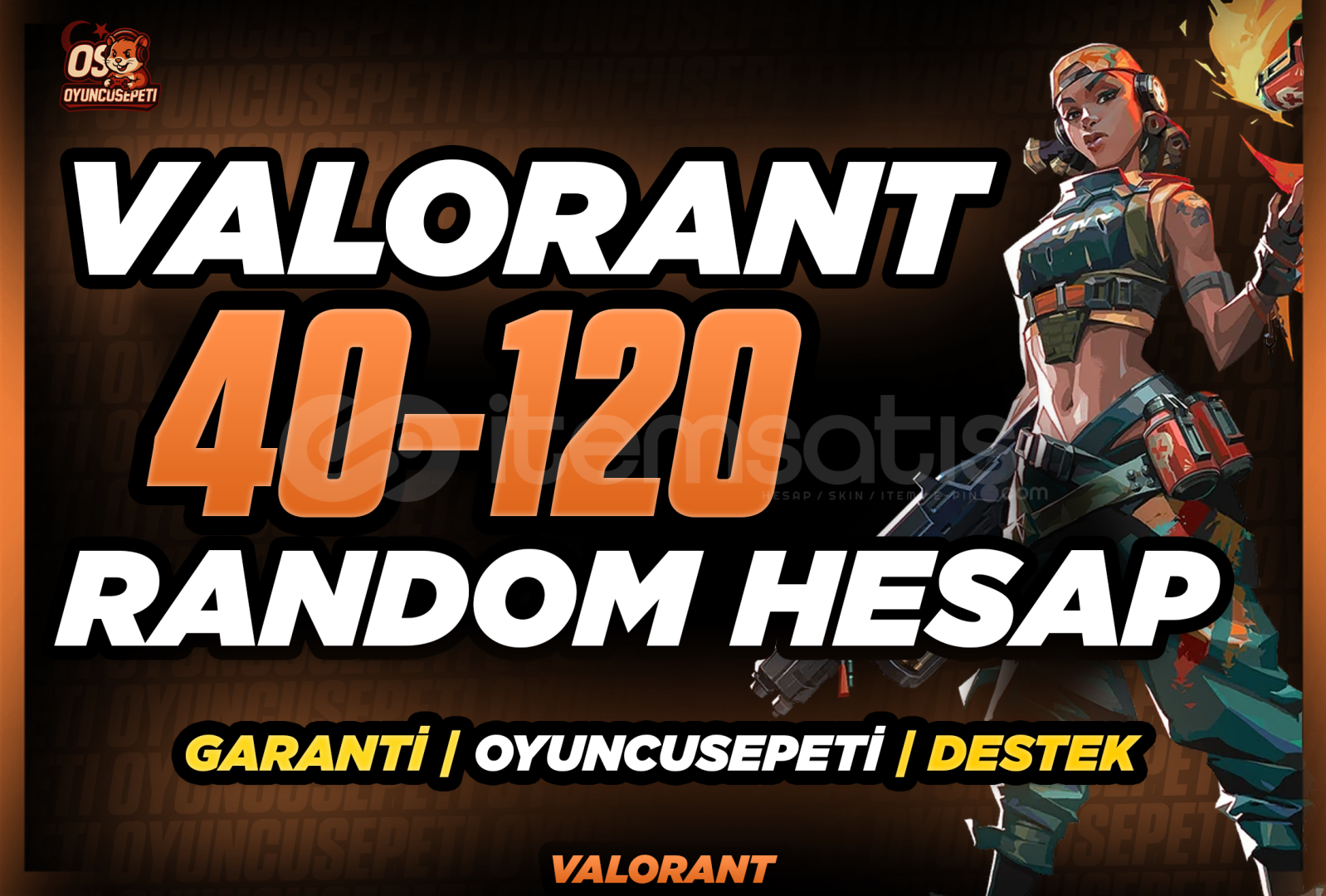 ⭐%100 40-120 Skin Garantili Random Hesap⭐ ⭐%100 40-120 Skin Garantili Random Hesap⭐