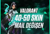 %100 40-50 SKİN MAİL DEĞİŞEN RANDOM HESAP
