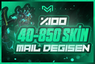 ⭐%100 40-850 SKİN MAİL DEĞİŞEN HESAP⭐ ⭐%100 40-850 SKİN MAİL DEĞİŞEN HESAP⭐
