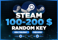 ⭐ 100-200$ (4000-8000₺) Steam Key | Oto Teslim ⭐
