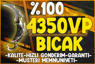 %100❤️4350VP Bıçak Skini [SINIRLI STOK]⭐