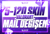 ⭐[%100] 5-120 SKİN MAİL DEĞİŞEN RANDOM HESAP⭐
