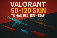 %100 50-120 SKIN GARANTİLİ MAİL DEĞİŞEN HESAP