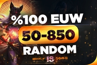 ⭐%100 50-850 Skin LoL Random Hesap⭐