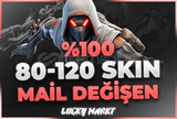 ⭐%100 80-120 SKİN FORTNİTE MAİL DEĞİŞEN